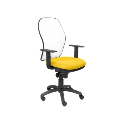 Cadeira de Escritório Operativa PYC Jorquera Amarelo B (Braços Reguláveis - M