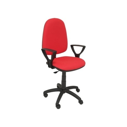 Cadeira de Escritório Operativa PYC Ayna Vermelho BF (Braços Fixos - Tecido)