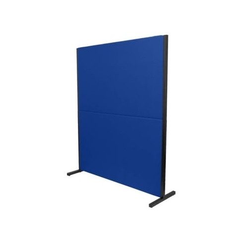 Biombo PIQUERAS&CRESPO Valdeganga Azul (130x160 cm - Tecido)