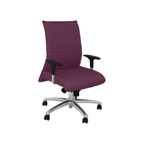 Cadeira de Escritório Executiva PYC Albacete XL Roxo com rodas anti-risco (Bra