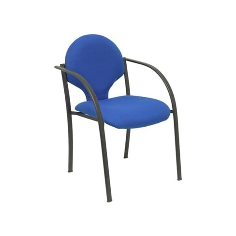 Pack de 2 Cadeiras de Visitante PIQUERAS Y CRESPO Hellin Azul e Preto