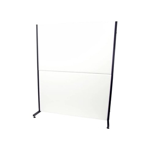 Biombo PIQUERAS&CRESPO Valdeganga Branco (130x160 cm - Pele Sintética)