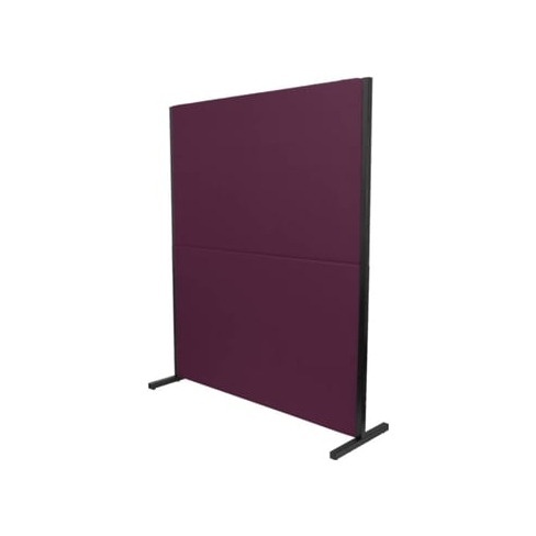 Biombo PIQUERAS&CRESPO Valdeganga Roxo (130x160 cm - Tecido)