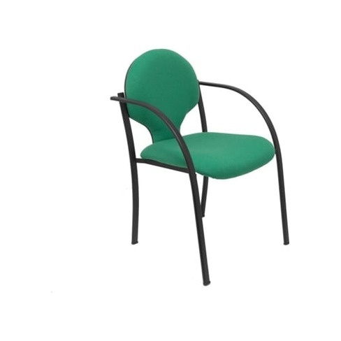 Pack de 2 Cadeiras de Visitante PIQUERAS Y CRESPO Hellin Verde e Preto