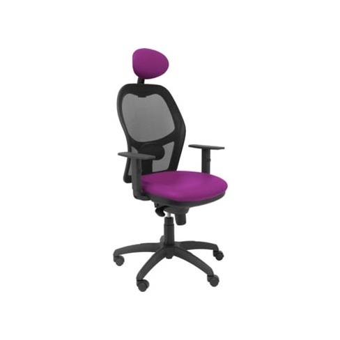 Cadeira de Escritório Executiva PIQUERAS Y CRESPO Jorquera Roxo e Preto (Apoio