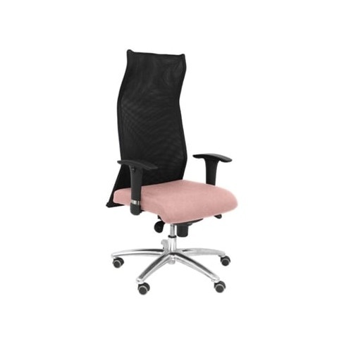 Cadeira de Escritório Executiva PIQUERAS Y CRESPO Sahúco XL Rosa e Preto com r