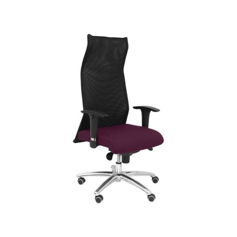Cadeira de Escritório Executiva PIQUERAS Y CRESPO Sahúco XL Roxo e Preto com r