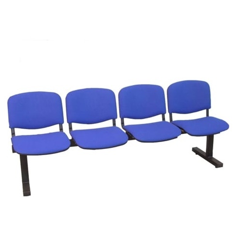 Cadeiras de Receção PIQUERAS Y CRESPO Villatoya Azul (4 lugares - Tecido)