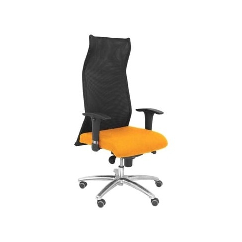 Cadeira de Escritório Executiva PIQUERAS Y CRESPO Sahúco XL Laranja e Preto co