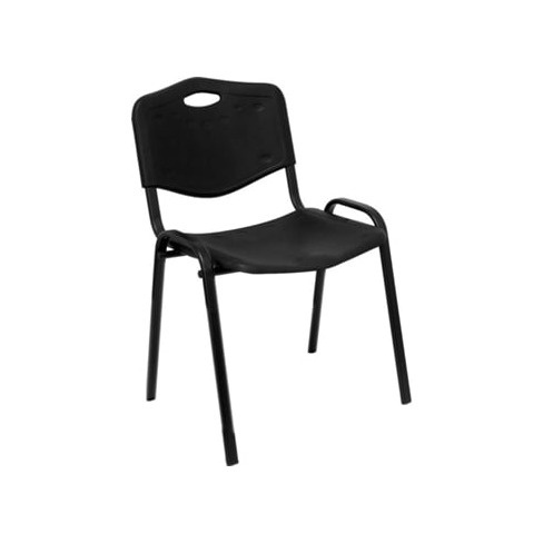 Pack de 2 Cadeiras de Visitante PIQUERAS Y CRESPO Robledo Preto (PVC)