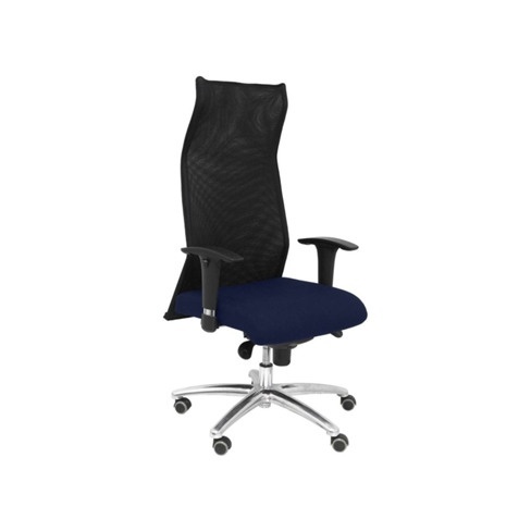Cadeira de Escritório Executiva PIQUERAS Y CRESPO Sahúco XL Azul Marinho e Pre