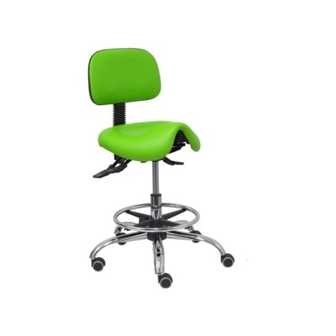 Cadeira de Escritório Alta PYC Zarza Verde (Couro)