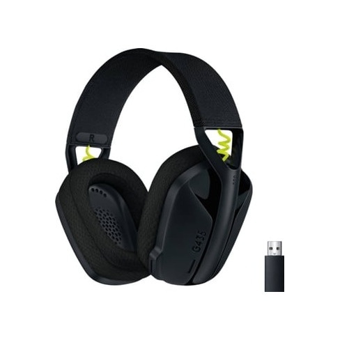 Auscultadores Gaming Bluetooth LOGITECH Lightspeed G435 (Over Ear - PC/PS4/PS5 -