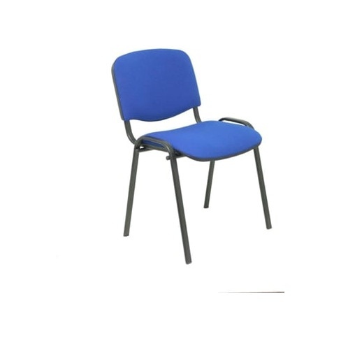 Pack de 4 Cadeiras de Visitante PIQUERAS Y CRESPO Alcaraz Azul (Tecido)