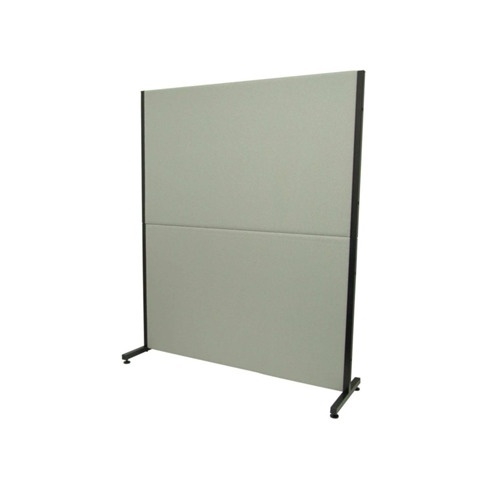 Biombo PIQUERAS&CRESPO Valdeganga Cinzento claro (130x160 cm - Tecido)