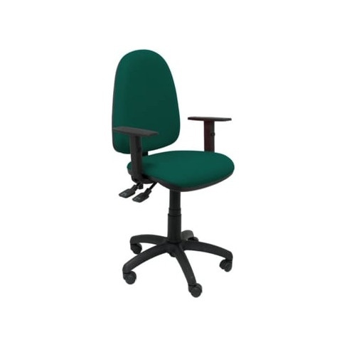 Cadeira de Escritório Operativa PIQUERAS Y CRESPO Tribaldos Verde Escuro (Braç