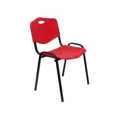 Pack de 2 Cadeiras de Visitante PIQUERAS Y CRESPO Robledo Vermelho (PVC)