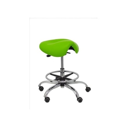 Banco de Escritório PYC  Alatoz Verde (Couro)
