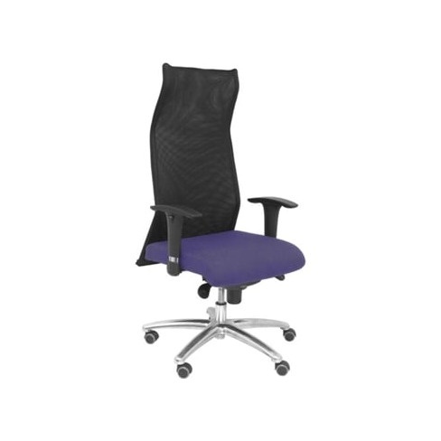 Cadeira de Escritório Executiva PIQUERAS Y CRESPO Sahúco XL Azul Claro e Preto