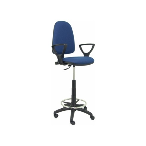 Cadeira de Escritório Alta PIQUERAS Y CRESPO Ayna Azul Marinho (Braços Fixos -