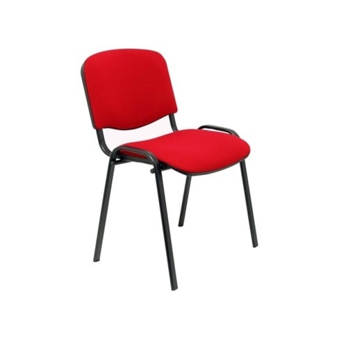Cadeira de Visitante PYC Alcar  Vermelho (Tecido)