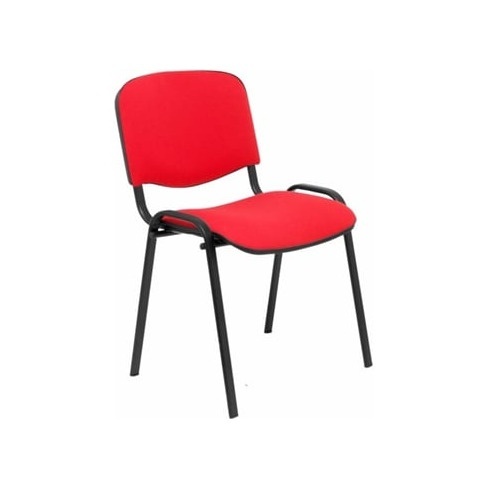 Pack de 4 Cadeiras de Visitante PIQUERAS Y CRESPO Alcaraz Vermelho