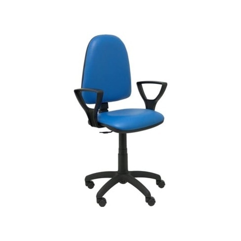 Cadeira de Escritório Operativa PIQUERAS Y CRESPO Ayna Azul (Braços Fixos - Pe