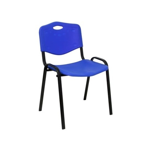 Pack de 2 Cadeiras de Visitante PIQUERAS Y CRESPO Robledo Azul (PVC)