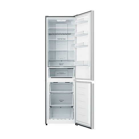 Frigorífico Combinado Hisense RB440N4ACD, No Frost, 336L, Inox