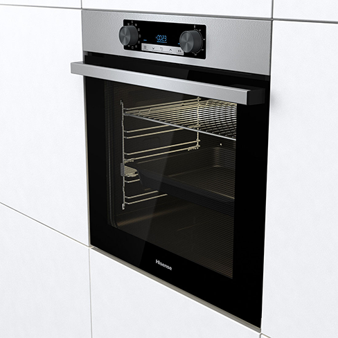 Forno Elétrico Hisense BI62216AX,77 L, Hidrolítico, Inox