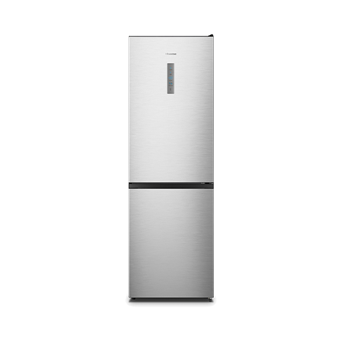 Frigorífico Combinado Hisense RB390N4ACE, No Frost, 304L, Inox