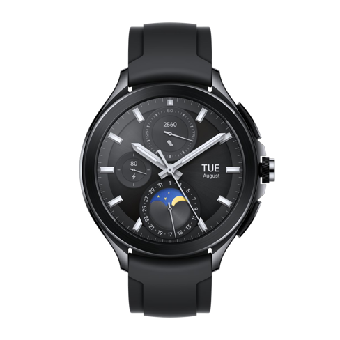 Smartwatch Xiaomi Watch 2 Pro 4G LTE Black Case & Black Fluorrubr Strap