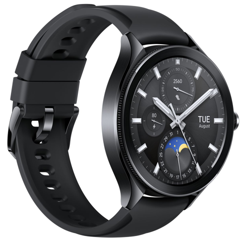 Smartwatch Xiaomi Watch 2 Pro 4G LTE Black Case & Black Fluorrubr Strap