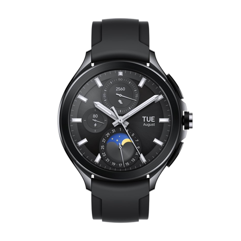 Smartwatch Xiaomi Watch 2 Pro BT Black Case & Black Fluorrubr Strap