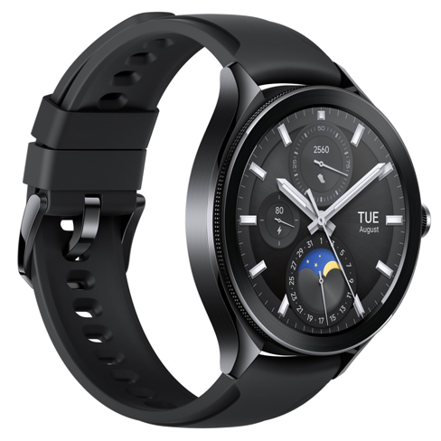 Smartwatch Xiaomi Watch 2 Pro BT Black Case & Black Fluorrubr Strap