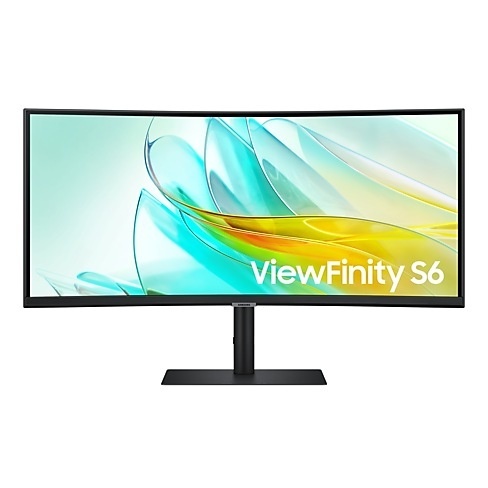 Monitor Samsung ViewFinity 34" 2K QHD VA UltraWide Curva 100 Hz Freesync Preto