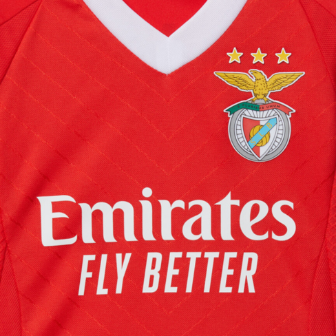 Réplica da Camisola Principal SL Benfica 2024-2025 para Bebé