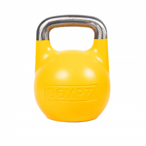 Kettlebell de Competição Cromado - Hollow Core - 16 Kg
