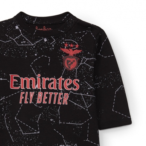 Babygrow Réplica Equipamento Alternativo SL Benfica 2024-2025