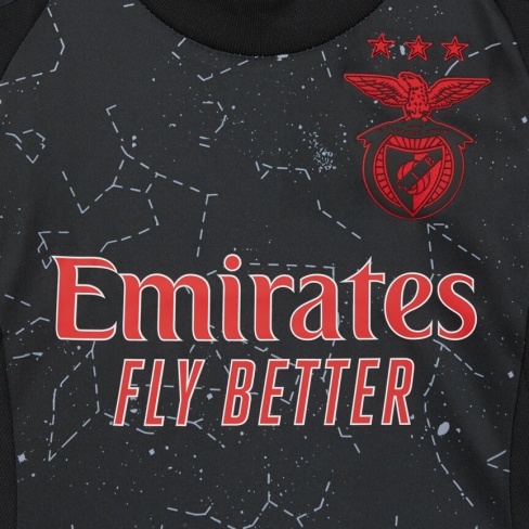 Réplica Camisola Alternativa SL Benfica 2024-2025 para Bebé