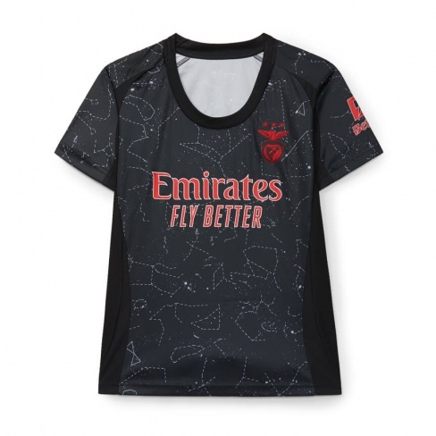 Réplica Camisola Alternativa SL Benfica 2024-2025 para Mulher