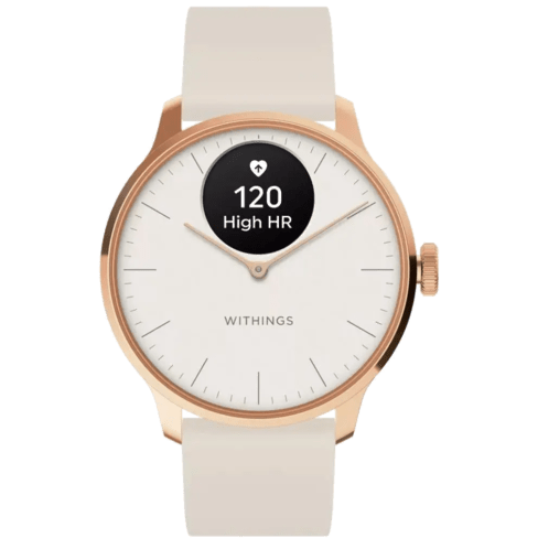 Withings - ScanWatch Light (37mm-white/rose gold)