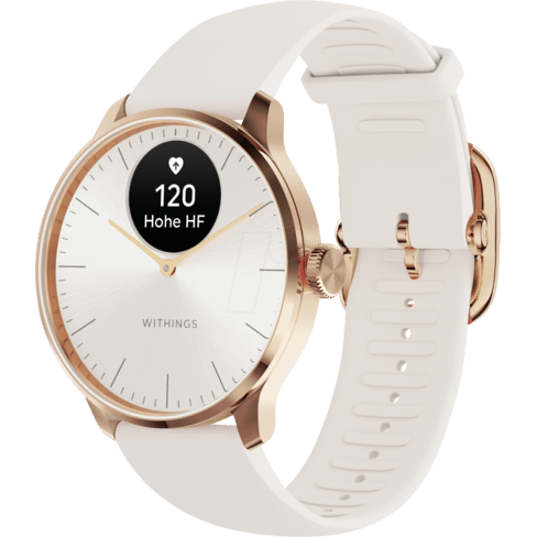 Withings - ScanWatch Light (37mm-white/rose gold)