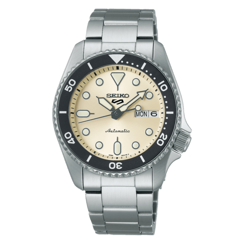 Relógio Seiko 5 Sports SKX Sports Style 38mm bege