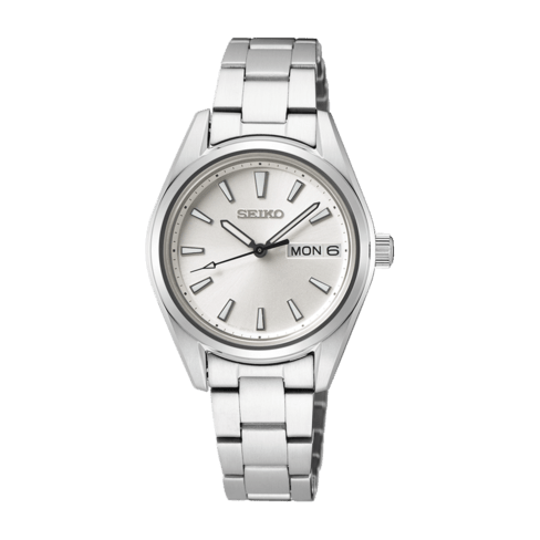 Relógio Seiko Mulher Neo Classic Safira Calendário Duplo