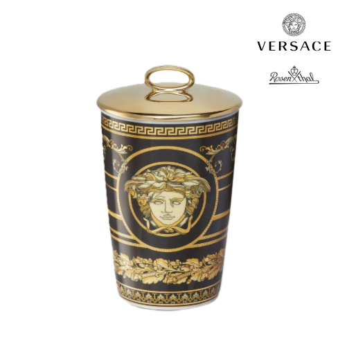 Castiçal VERSACE Coleção VIRTUS GALA 14 cm Porcelana