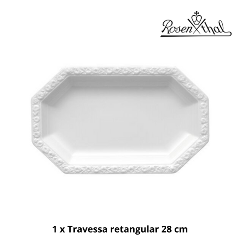 Serviço ROSENTHAL Coleção MARIA Branco 38 peças Porcelana