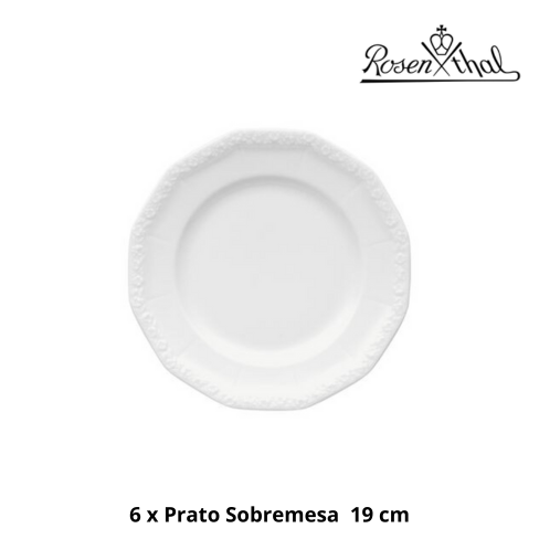 Serviço ROSENTHAL Coleção MARIA Branco 38 peças Porcelana