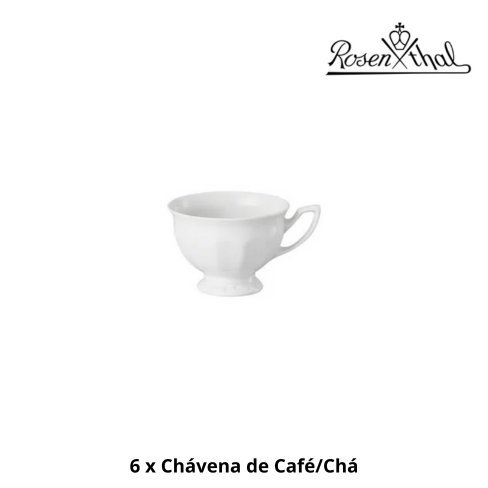 Serviço ROSENTHAL Coleção MARIA Branco 38 peças Porcelana