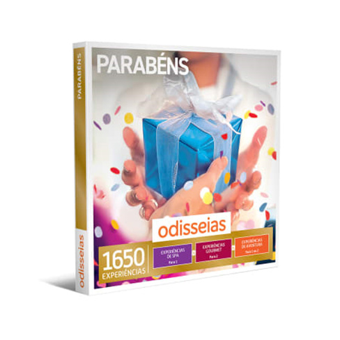 Parabéns | 1650 Experiências